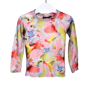Unisex Molo Kids - Swim shirt, size 98 - 104 - Light pink (1)
