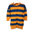 Unisex Mainio - Knit tunic, size 98 - 104 - Orange ()