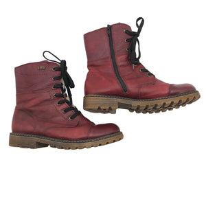 Unisex Rieker - Ankle boots, size 38 - Wine red (1)