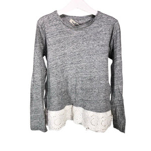 Unisex Massimo Dutti - Tricot shirt, size 134 - 140 - Gray (1)