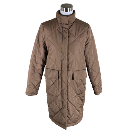 Unisex Selected - Quilted jacket, size 34 - Brown ()