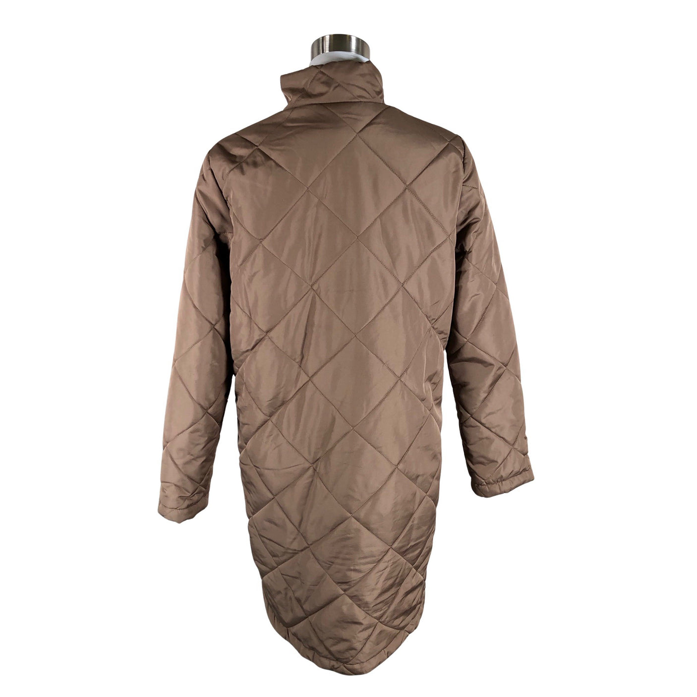 Unisex Selected - Quilted jacket, size 34 - Brown (2)