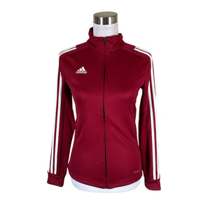Unisex Adidas - Track jacket, size 32 - Wine red (1)
