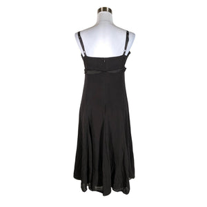 Unisex Andiata - Schiffon dress, size 40 - Brown (2)