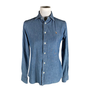 Unisex Polo Ralph Lauren - Denim shirt, size 36 - Light blue (1)