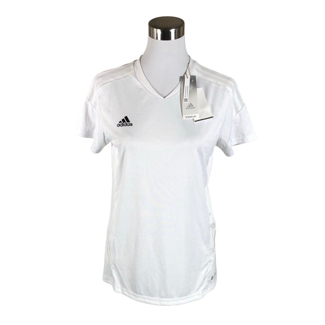 Unisex Adidas - Sports shirt, short sleeve, size 38 - White ()