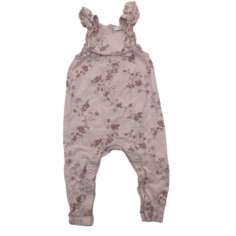 Unisex Newbie - Overalls, size 74 - 80 - Light pink ()