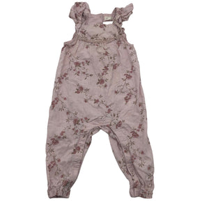 Unisex Newbie - Overalls, size 74 - 80 - Light pink (1)
