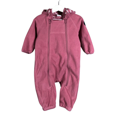 Unisex Polarn O. Pyret - Fleece overall, size 74 - 80 - Light pink ()