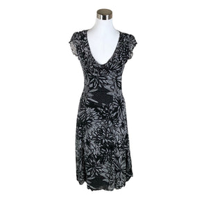 Unisex Mexx - Schiffon dress, size 36 - Gray (1)
