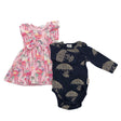 Unisex Martinex - Tricot dress, size 56 - 62 - Light pink ()