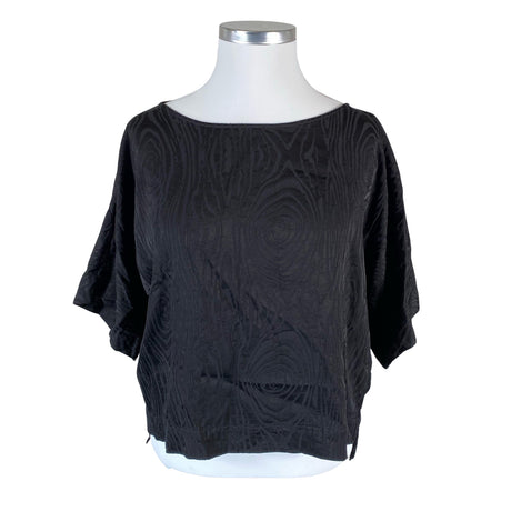 Unisex Hálo - Short-sleeved blouse, size 42 - Black ()