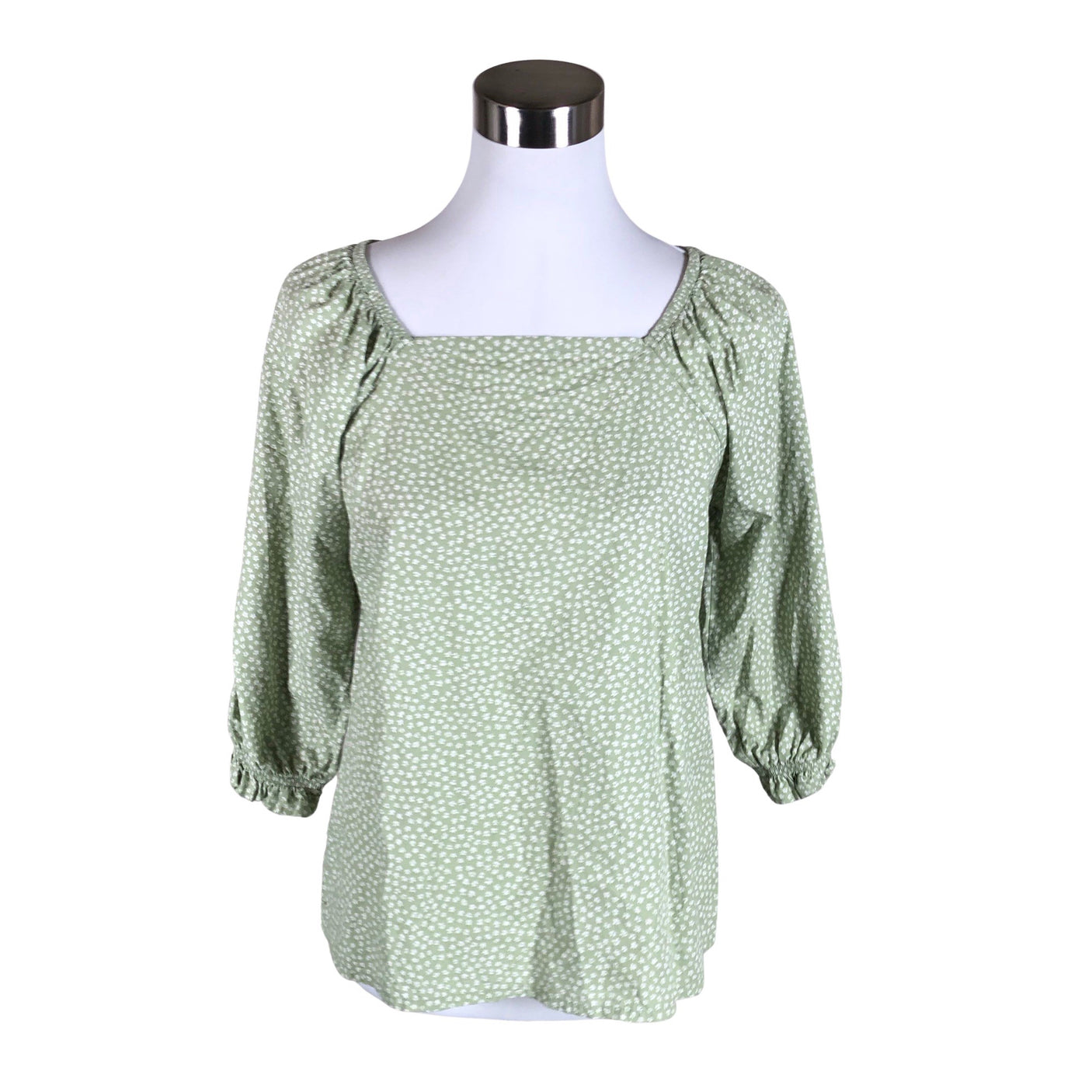 Unisex Esprit - Short-sleeved blouse, size 34 - Green (1)