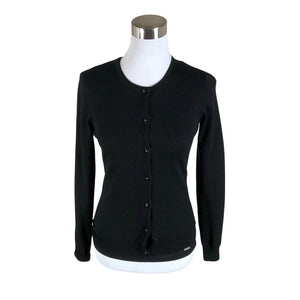 Unisex Global - Cardigan, size 34 - Black (1)