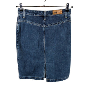 Unisex Ril's - Denim skirt, size 34 - Blue (2)