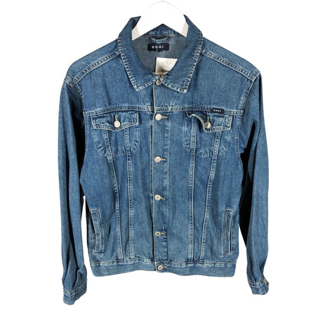 Unisex Bogi - Denim jacket, size 158 - 164 - Light blue ()