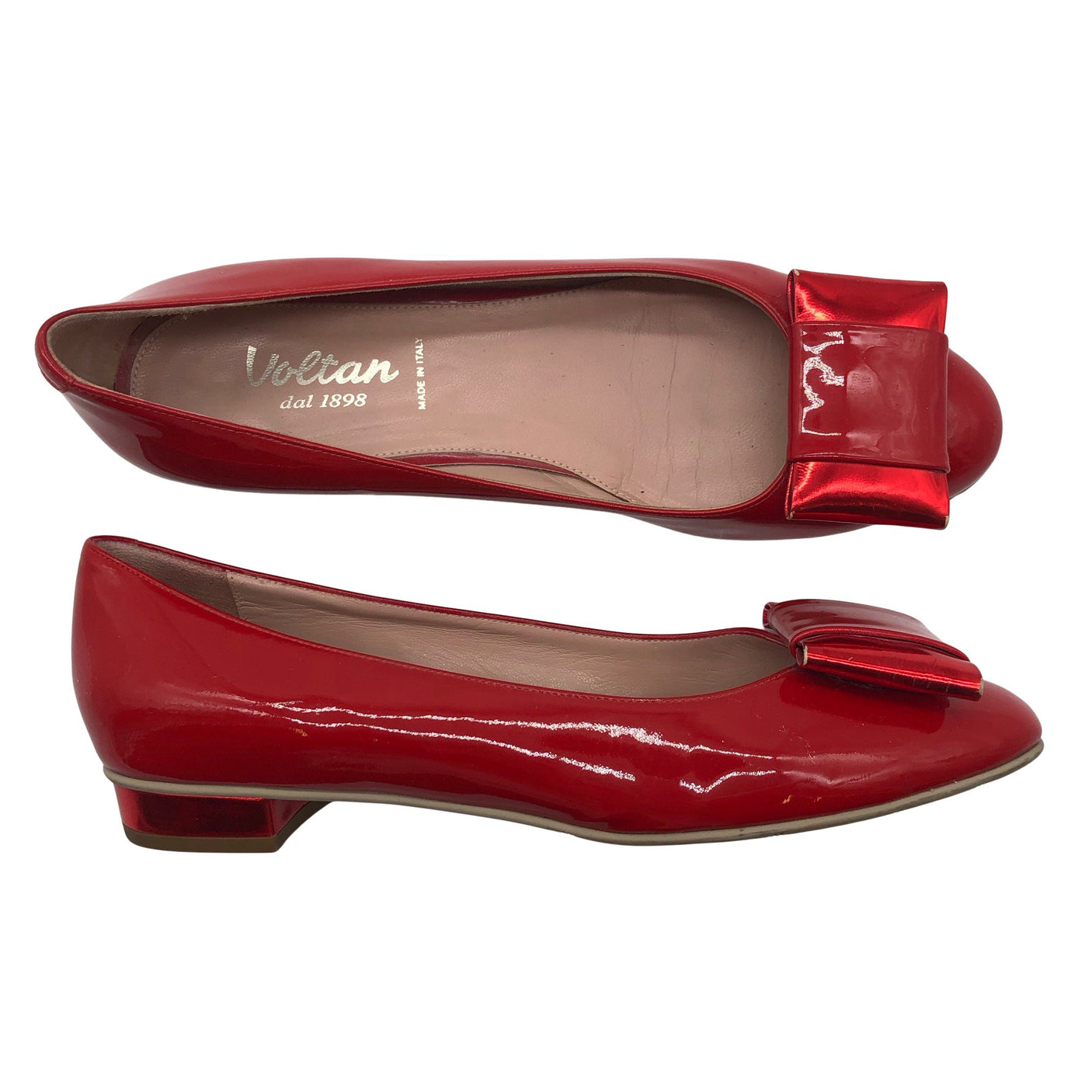 Unisex Voltan - Ballerinas, size 39 - Red (1)