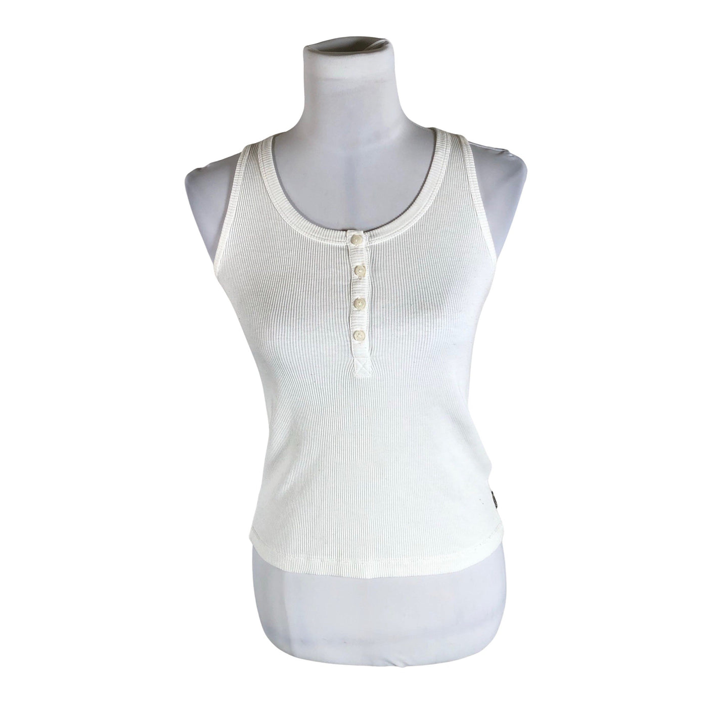 Unisex Superdry - Tricot tank top, size 36 - White (1)