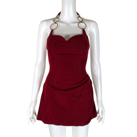 Unisex Nana Jacqueline - Party dress, size 34 - Wine red ()