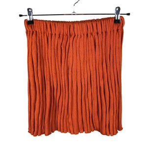 Unisex Marimekko - Knit skirt, size 38 - Orange (1)