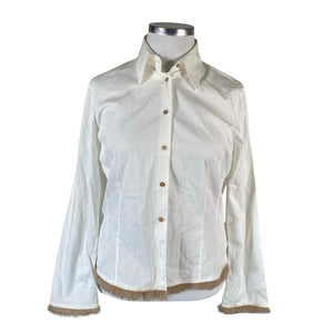 Unisex Von Daniels - Collared shirt, size 42 - White (1)