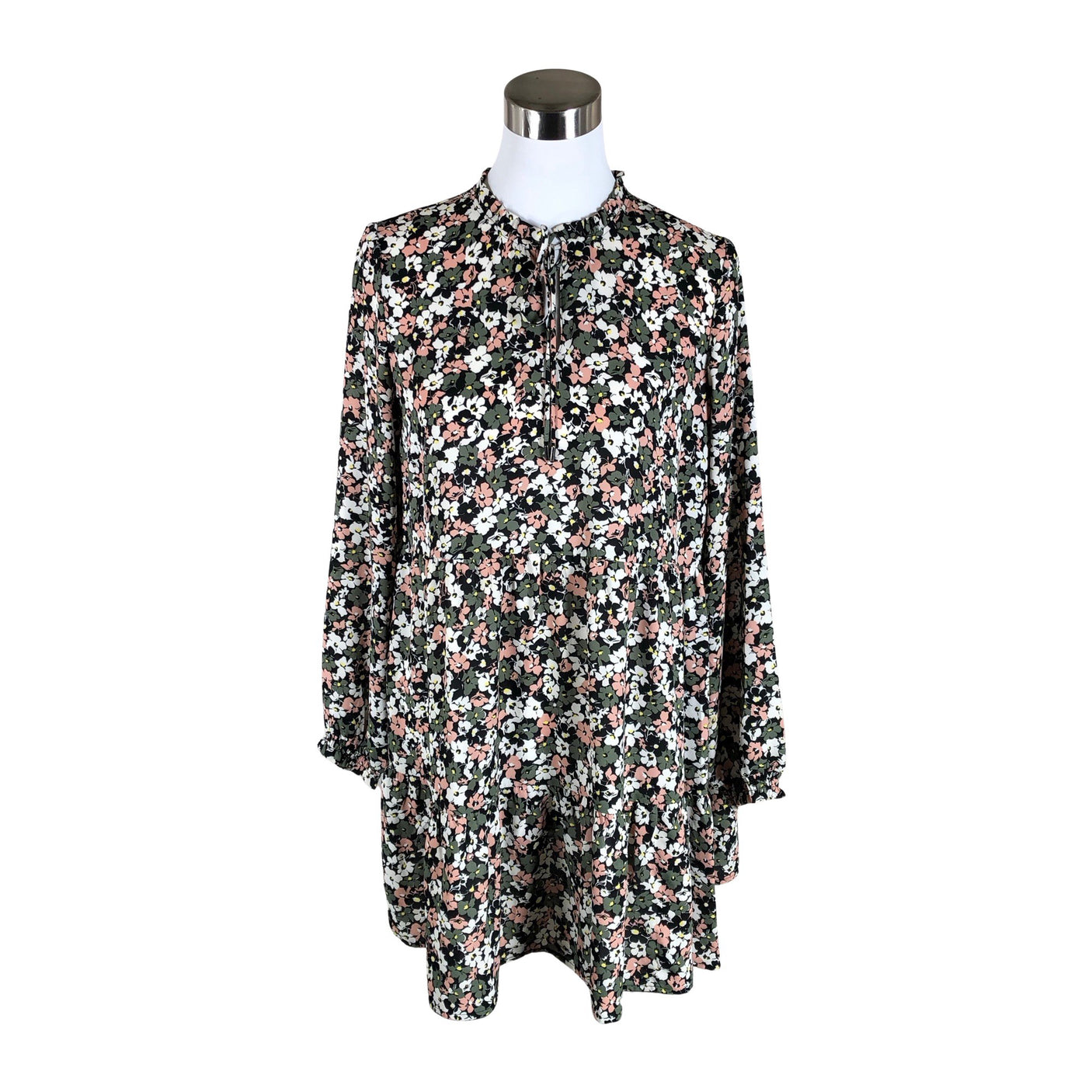 Unisex Noom - Schiffon dress, size 38 - Green (1)