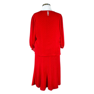 Unisex Tyyki - Party skirt, size 42 - Red (2)
