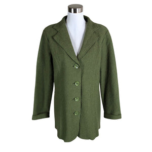 Unisex Friendtex - Cardigan, size 40 - Green (1)