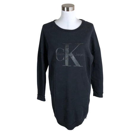 Unisex Calvin Klein Jeans - Sweatshirt tunic, size 38 - Black ()
