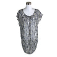 Unisex Friendtex - Schiffon tunic, size 38 - Gray ()