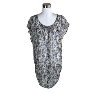 Unisex Friendtex - Schiffon tunic, size 38 - Gray (1)