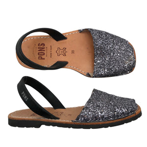 Unisex Pons - Sandals, size 38 - Silver (1)
