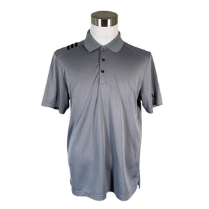Unisex Adidas - Sports shirt, short sleeve, size L - Gray (1)