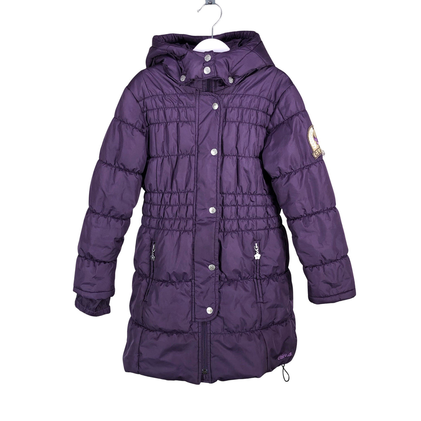 Unisex Claire.dk - Winter jacket, size 122 - 128 - Violet (1)