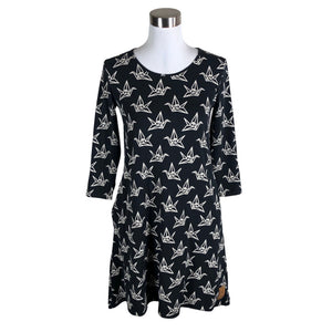 Unisex Yo Zen - Tricot dress, size 38 - Black (1)