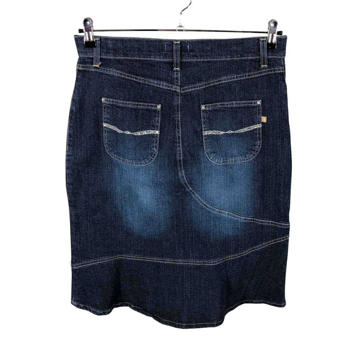 Unisex By Bessie - Denim skirt, size 38 - Blue (2)