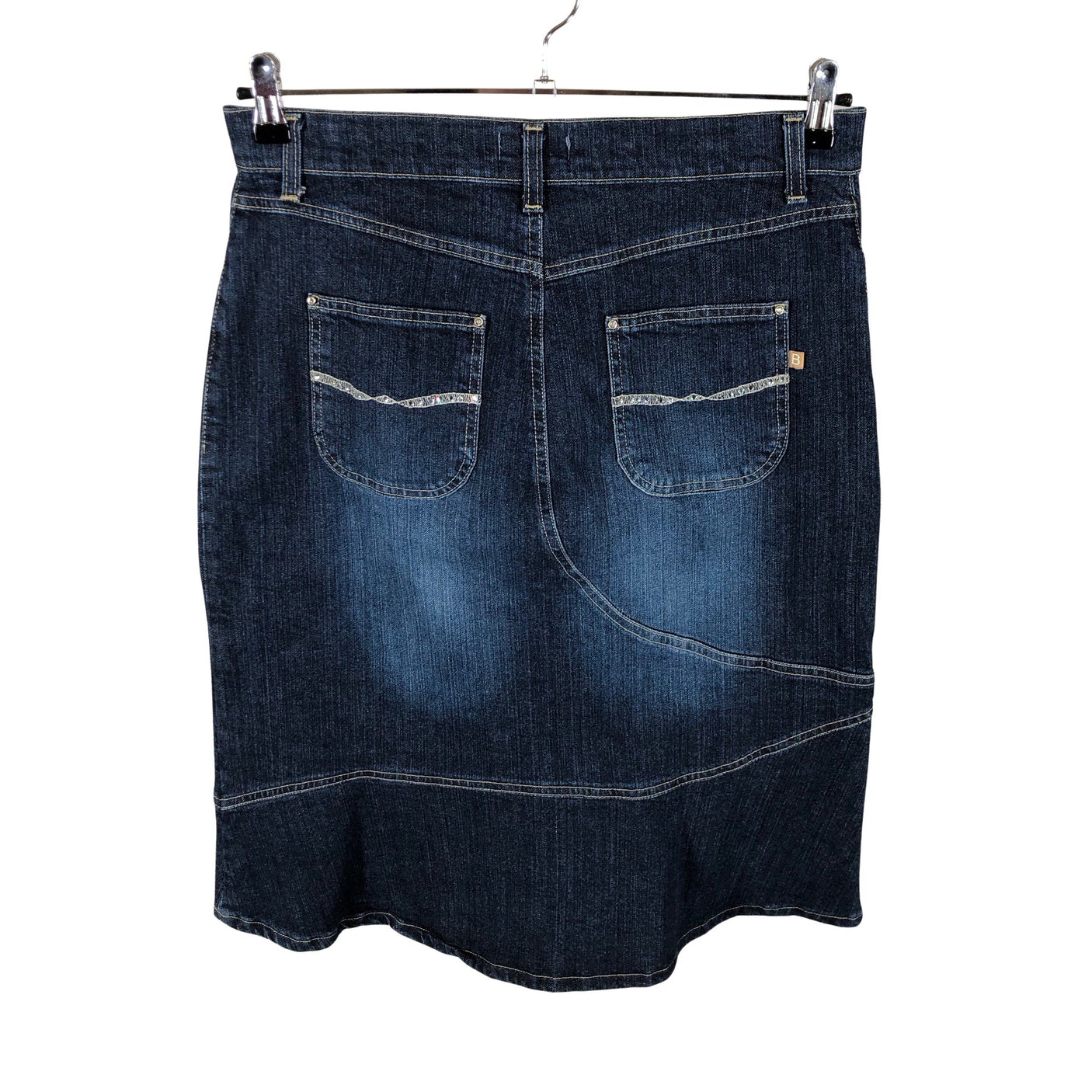 Unisex By Bessie - Denim skirt, size 38 - Blue (2)