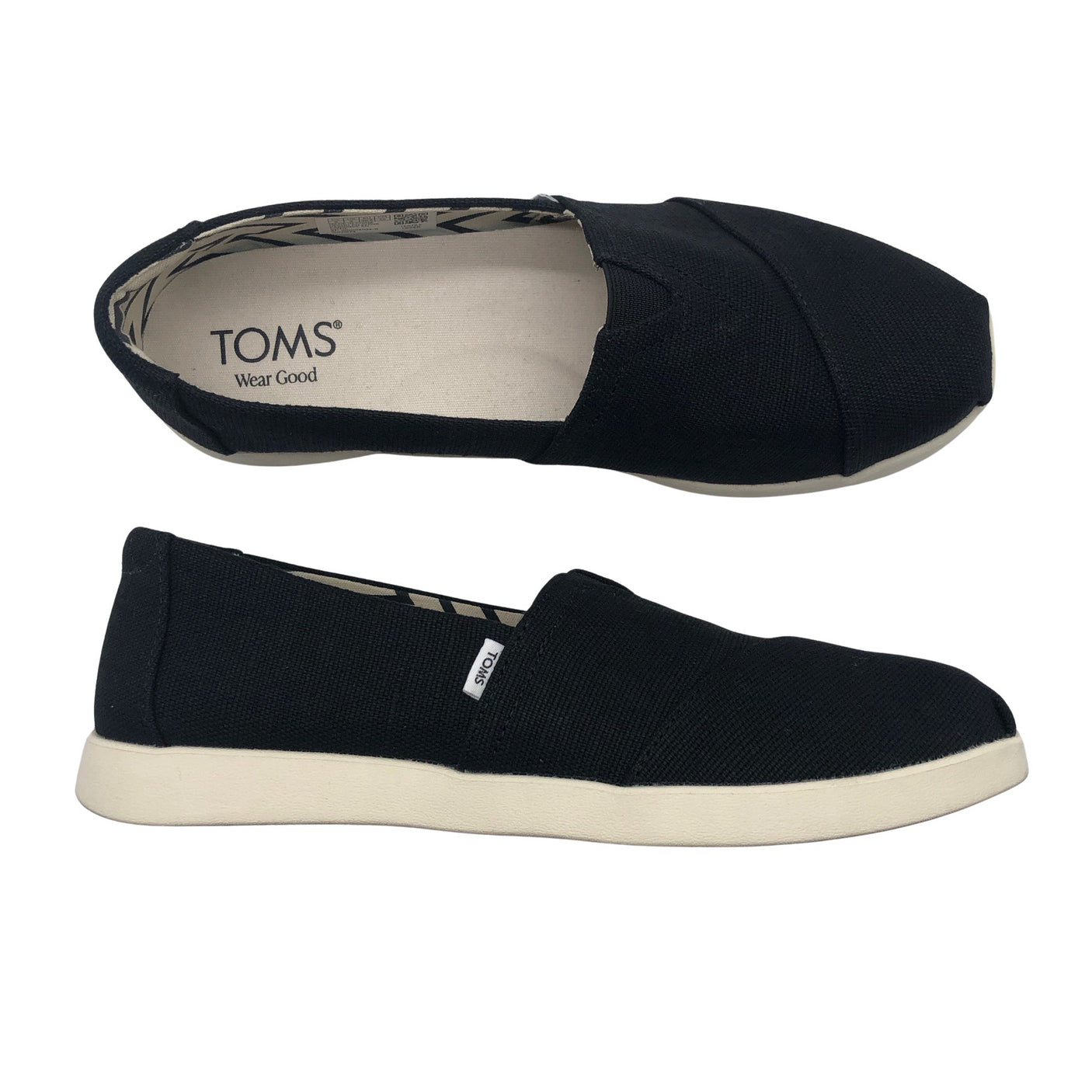 Unisex Toms - Loafers, size 38 - Black (1)