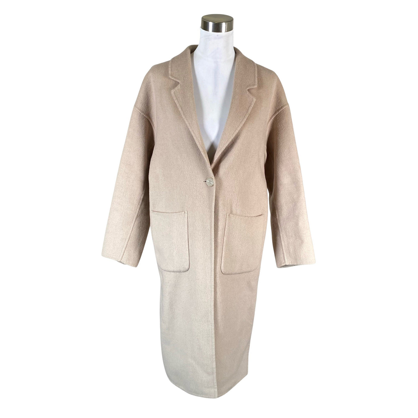 Unisex Nanso - Wool coat, size 38 - Beige (1)