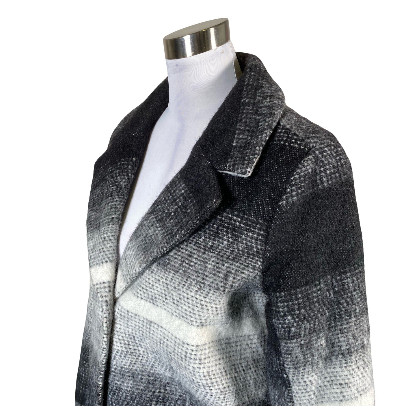 Unisex Fransa - Wool coat, size 38 - Gray (2)