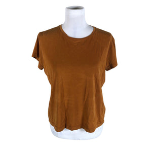 Unisex Samsoe&Samsoe - T-shirt, size 34 - Brown (1)