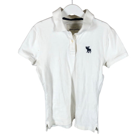 Unisex Abercrombie&Fitch - Polo shirt, size 140 - 146 - Natural white ()