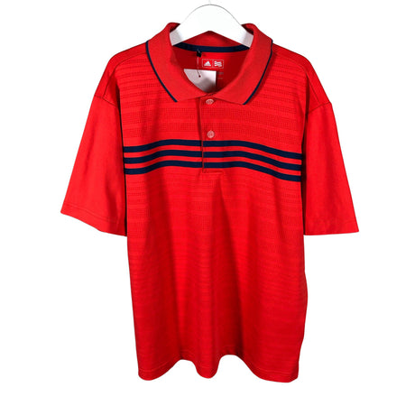 Unisex Adidas - Sports shirt, short sleeve, size 146 - 152 - Red ()