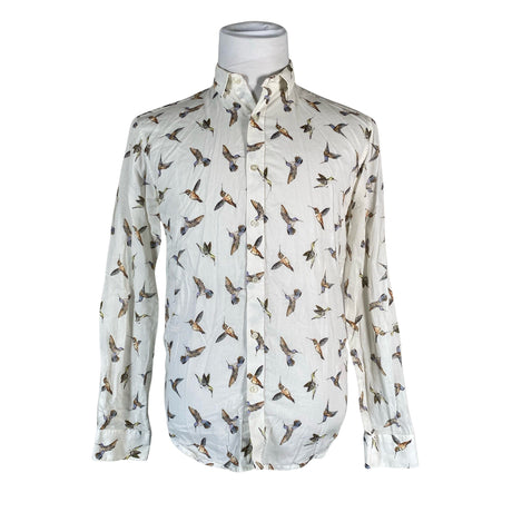 Unisex Selected - Collared shirt, size M - Natural white ()