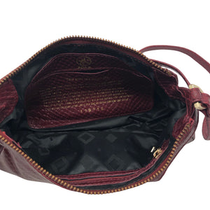 Unisex Adax - Shoulder bag, size Mini - Wine red (3)