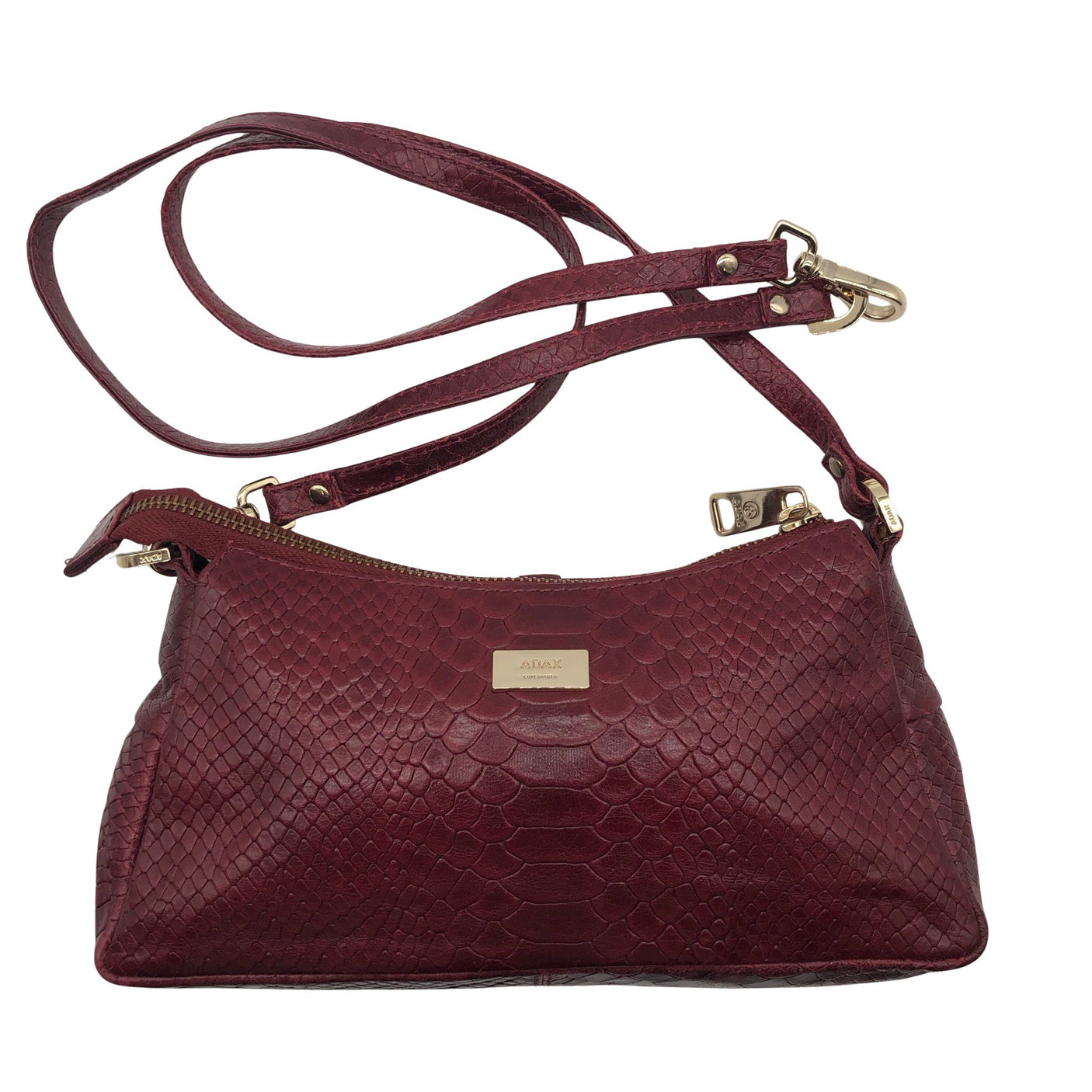 Unisex Adax - Shoulder bag, size Mini - Wine red (1)