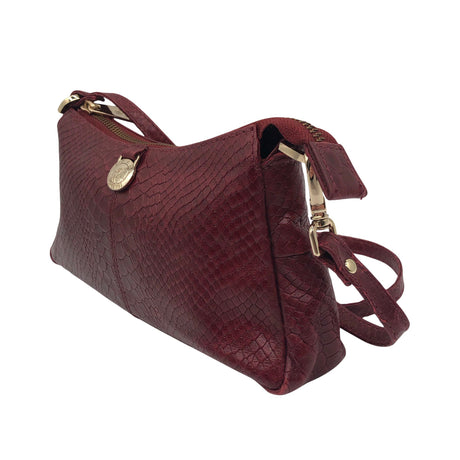 Unisex Adax - Shoulder bag, size Mini - Wine red (2)