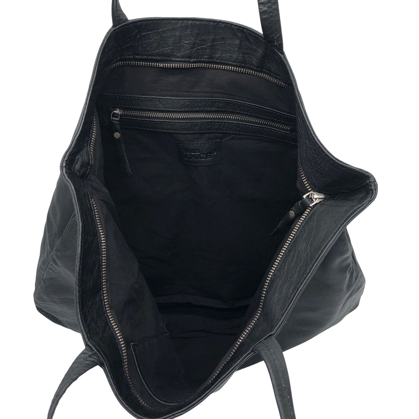 Unisex Your Face - Handbag, size Maxi - Black (3)