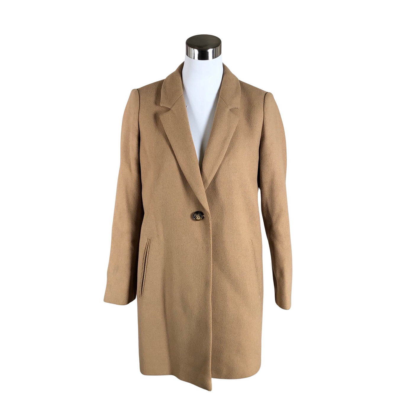 Unisex Esprit - Wool coat, size 38 - Brown (1)