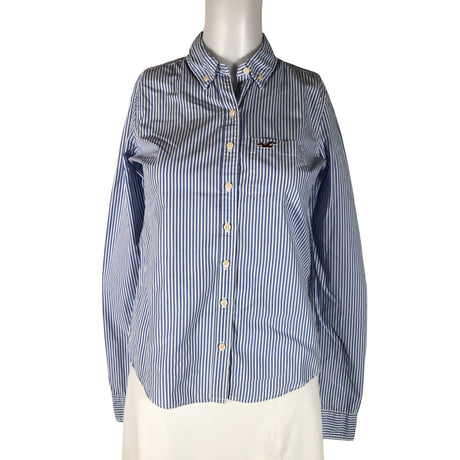Unisex Hollister - Collared shirt, size 34 - Light blue ()